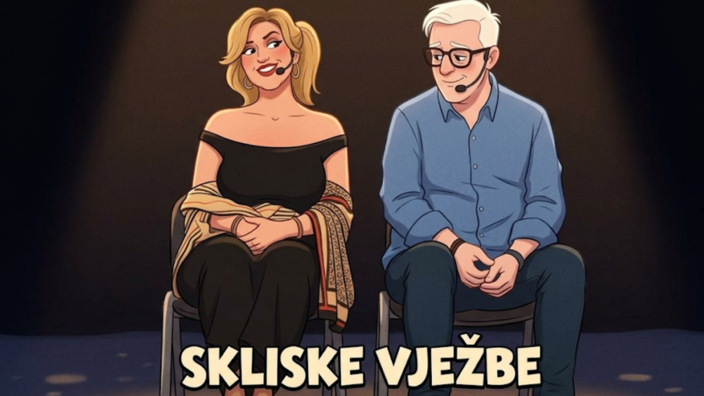 SKLISKE VJEŽBE, komedija