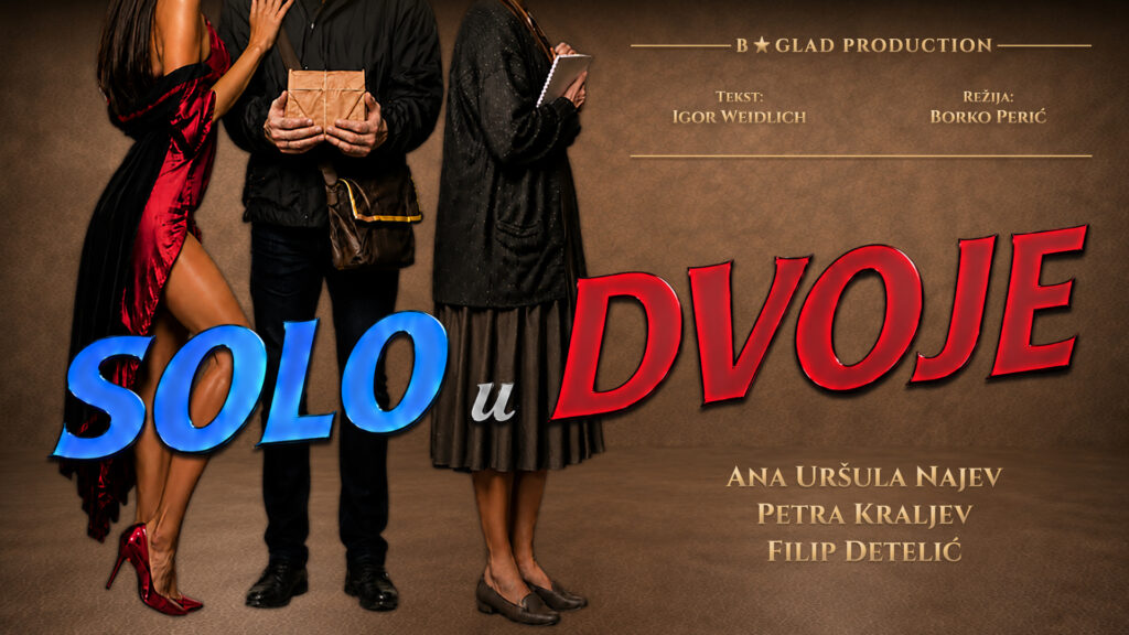 SOLO U DVOJE, komedija