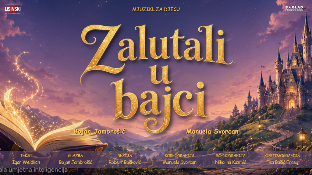 ZALUTALI U BAJCI, mjuzikl za djecu